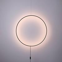 Viokef LED wandlamp Shadow, cirkelvormig, Ã 61 cm