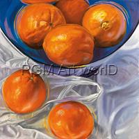 PGM Thomas Freund - Orange bowl Kunstdruk 98x98cm
