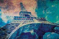 Dimex Eiffel Tower Abstract I Fotobehang 375x250cm 5-banen