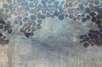 Dimex Blue Leaves Abstract Fotobehang 375x250cm 5-banen