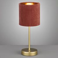 Fischer & Honsel tafellamp Aura rosé E14 25W