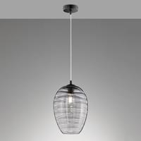 FISCHER & HONSEL Hanglamp Gordes van glas, tapvormig