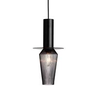 DESIGN BY US Harakiri hanglamp, zwart/rookgrijs