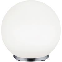 BES LED Led Tafellamp - Trion Geron - 5w - Aanpasbare Kleur - Dimbaar - Rond at Chroom - Kunststof