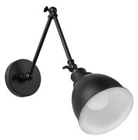 solluxlighting Adjustable Wall Lamp Black E27 Verstellbare Wandleuchte Schwarz E27
