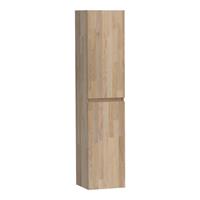Saniclass Hoge Kast Natural Wood Solution 160 Grey Oak HK-NWS160GO
