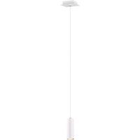 BES LED Led Hanglamp - Trion Mary - Gu10 Fitting - 1-lichts - Rond at Wit - Aluminium