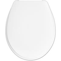 HAMBERGER WC-Sitz Toilettensitz Kunststoff mit Deckel weiß - 522360