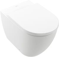 Subway 3.0 Tiefspül-WC, bodenstehend, spülrandlos, TwistFlush, 370x600 mm, 4671T0, Farbe: weiß-alpin - 4671T001 - Villeroy&boch