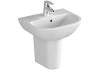 VITRA Fontein Toilet S20  met 1 kraangat 450x355mm 5500L003-0001