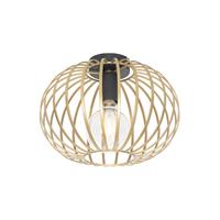 QAZQA Plafondlamp johanna - Goud/messing - Design - D 300mm