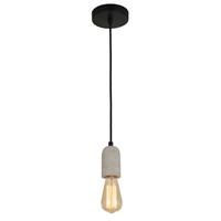 Lindby Archita hanglamp, grijs, zwart
