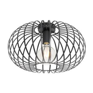 QAZQA Design plafondlamp zwart 39 cm - Johanna