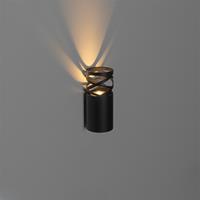 Qazqa Design wandlamp Zwart