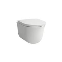 The New Classic Tiefspül-WC wandhängend, spülrandlos, H820851, Farbe: Weiß - H8208510000001 - Laufen