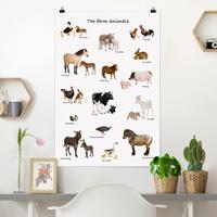 Klebefieber Poster Farm Animals