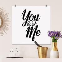 Klebefieber Poster You and Me