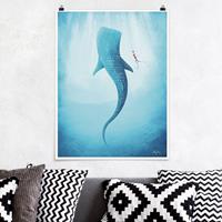 Klebefieber Poster Der Walhai