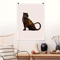 Klebefieber Poster Goldener Panther