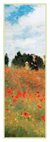 PGM Claude Monet Field of Poppies Kunstdruk 25x70cm