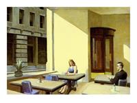 PGM Edward Hopper Sunlight in a Cafeteria Kunstdruk 40x30cm
