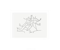 PGM Paul Klee Animaux en Fuite Kunstdruk 60x50cm