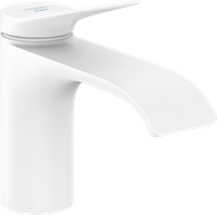 Hansgrohe Vivenis toiletkraan 80 mm hoog zonder waste, mat wit