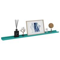 vidaXL Wandregale 4 Stk. Blau 115x9x3 cm 