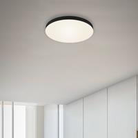 Briloner LED plafondlamp Flame, Ø 28,7 cm, zwart