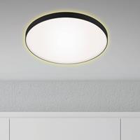 Briloner LED plafondlamp Flet met backlight, Ø 35,5 cm