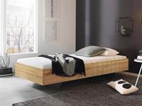 Mobistoxx Bed IXANA 90x200 cm sonoma eik met hoofdeinde met matras met lattenbodem