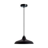Dyberg Larsen Futura hanglamp, zwart/wit, Ã 30 cm