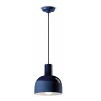 Ferroluce Caxixi hanglamp van keramiek, blauw