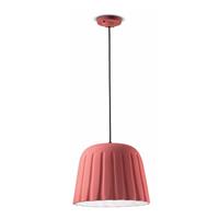 Ferroluce Hanglamp Madame Gres keramiek hoogte 30 cm, roze