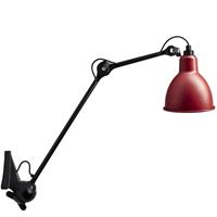 DCW Lampe Gras 222 XL Round DW 3700677606891 Schwarz / Rot