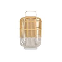 Forestier Bamboo Square Table Lamp and Lantern