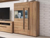 Mobistoxx Dressoir TULIO 2 deuren grandson oak met led