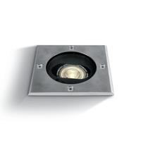 ONE Light GU10 Inground Adjustable Range - grondspot voor buiten - 120 x 120 mm, Ø 115 mm inbouwmaat - IP67 - roestvrij staal