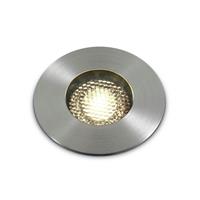 ONE Light COB Honeycomb Range - grondspot voor buiten - Ø 92 mm, Ø 75 mm inbouwmaat - 13W dimbare LED incl. - IP67 - aluminium