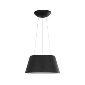 Nova Luce LED Pendelleuchte Volcano in Schwarz 33W 1680lm