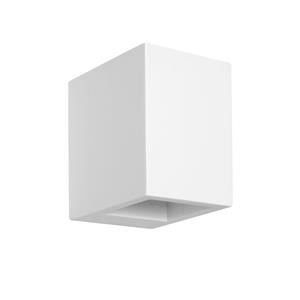 Nova Luce Sandro - wandverlichting - 10 x 7 x 10 cm - wit gips