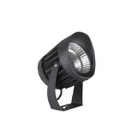 Nova Luce North - grondspot - Ø 9 x 9,5 cm - 10W LED incl. - IP65 - zwart