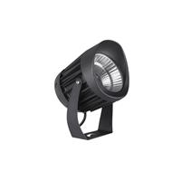 Nova Luce North - grondspot - Ø 12 x 18 cm - 20W LED incl. - IP65 - zwart