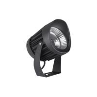 Nova Luce North - grondspot - Ø 15 x 20,5 cm - 30W LED incl. - IP65 - zwart