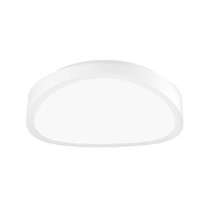 novaluce Nova Luce - Onda LED Eisen Deckenleuchte Weiß