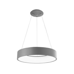 Nova Luce LED Pendelleuchte Rando in Grau 42W 2700lm