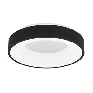 Nova Luce LED Deckenleuchten Rando Thin in Schwarz-satiniert 30W 1950lm