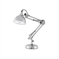 Nova Luce Molla - bureaulamp - 14 x 14 x 54 cm - chroom