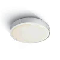 ONE Light LED Plafo Outdoor Round - buiten plafondverlichting - Ø 30 x 8,3 cm - 24W LED incl. - IP65 - wit - warm witte lichtkleur