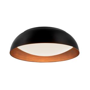 Nova Luce LED Deckenleuchte Landon in Schwarz 40W 2400lm